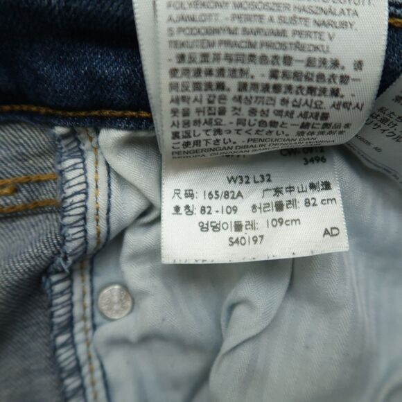 Levi's Jeans Women's Size 14 Blue Mid-Rise Slight Curve Boot Denim 30" Inseam - Picture 8 of 16